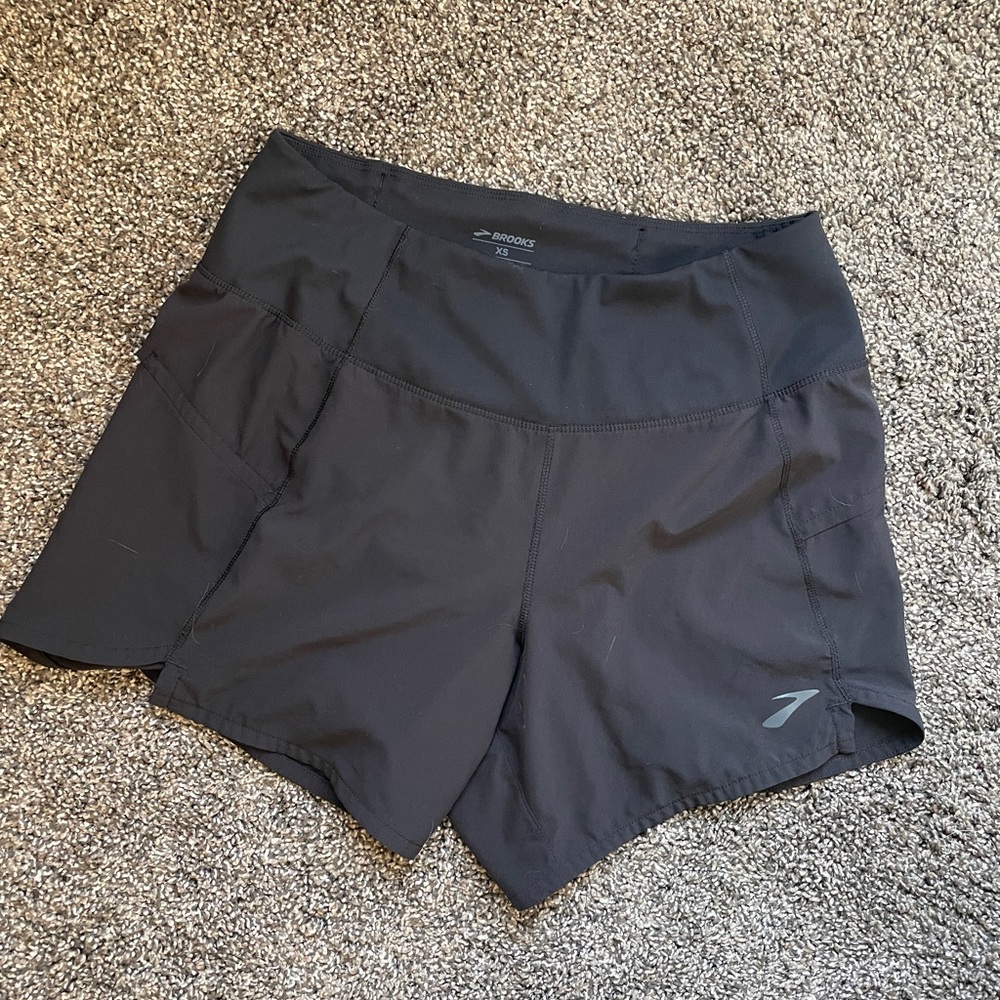 Brooks Women's Athletic Black Shorts